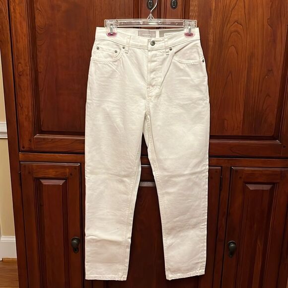 Everlane Women’s The 90s Cheeky Straight Jean in bone Size 25 NWT - Picture 6 of 16